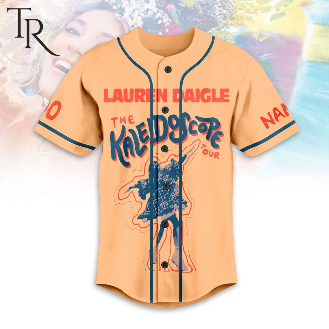 Lauren Daigle The Kaleidoscope Tour Custom Baseball Jersey