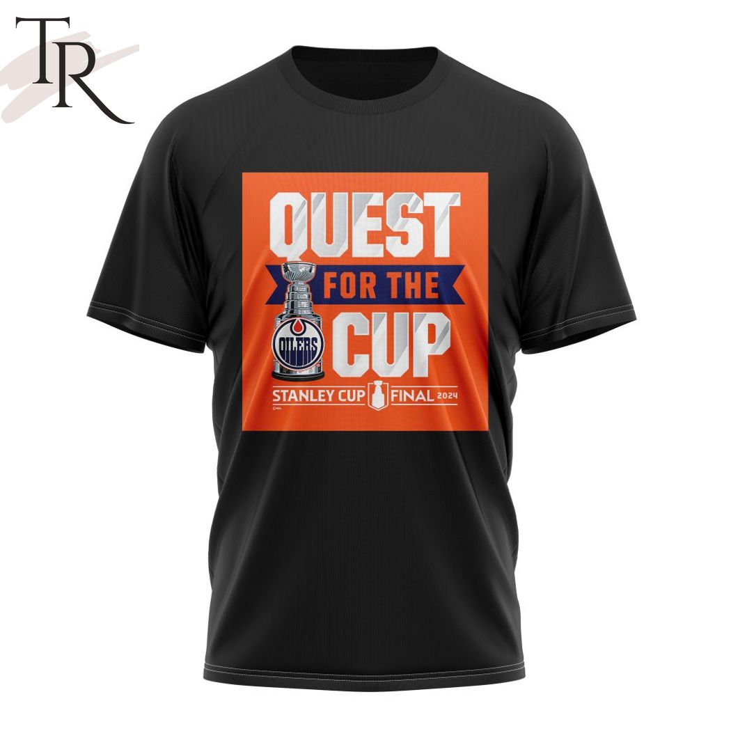 Edmonton Oilers 2024 Stanley Cup Playoffs Quest For The Cup T-Shirt