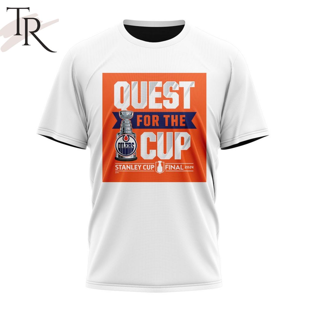Edmonton Oilers 2024 Stanley Cup Playoffs Quest For The Cup T-Shirt