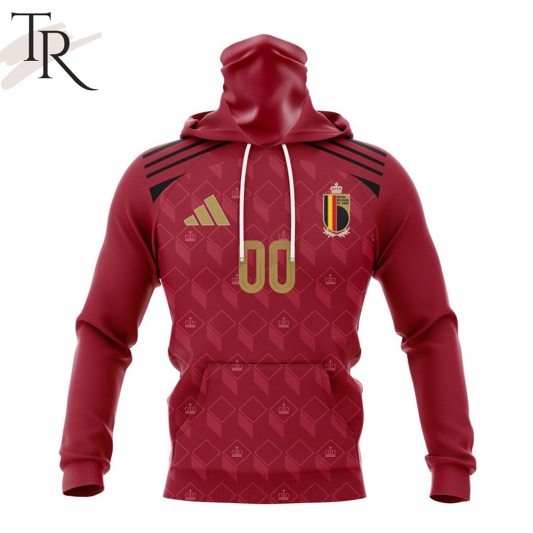 Belgium National Football Team Personalized 2024 Home Kits Hoodie