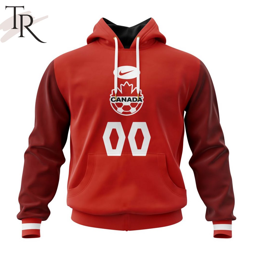 Canada National Soccer Team Personalized 2024 Home Kits Hoodie