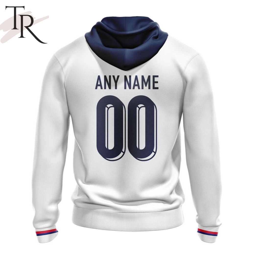 England National Football Team Personalized 2024 Home Kits Hoodie