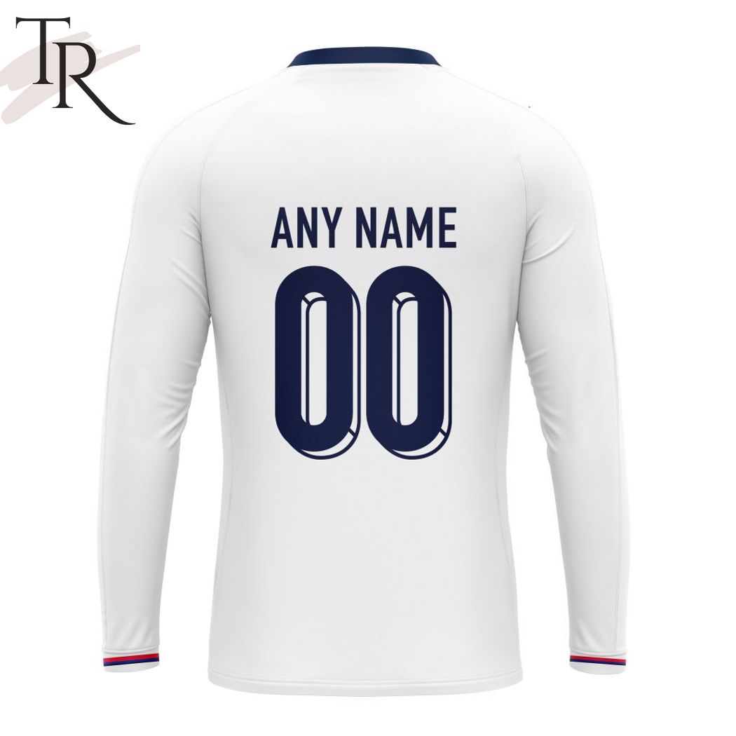 England National Football Team Personalized 2024 Home Kits Hoodie