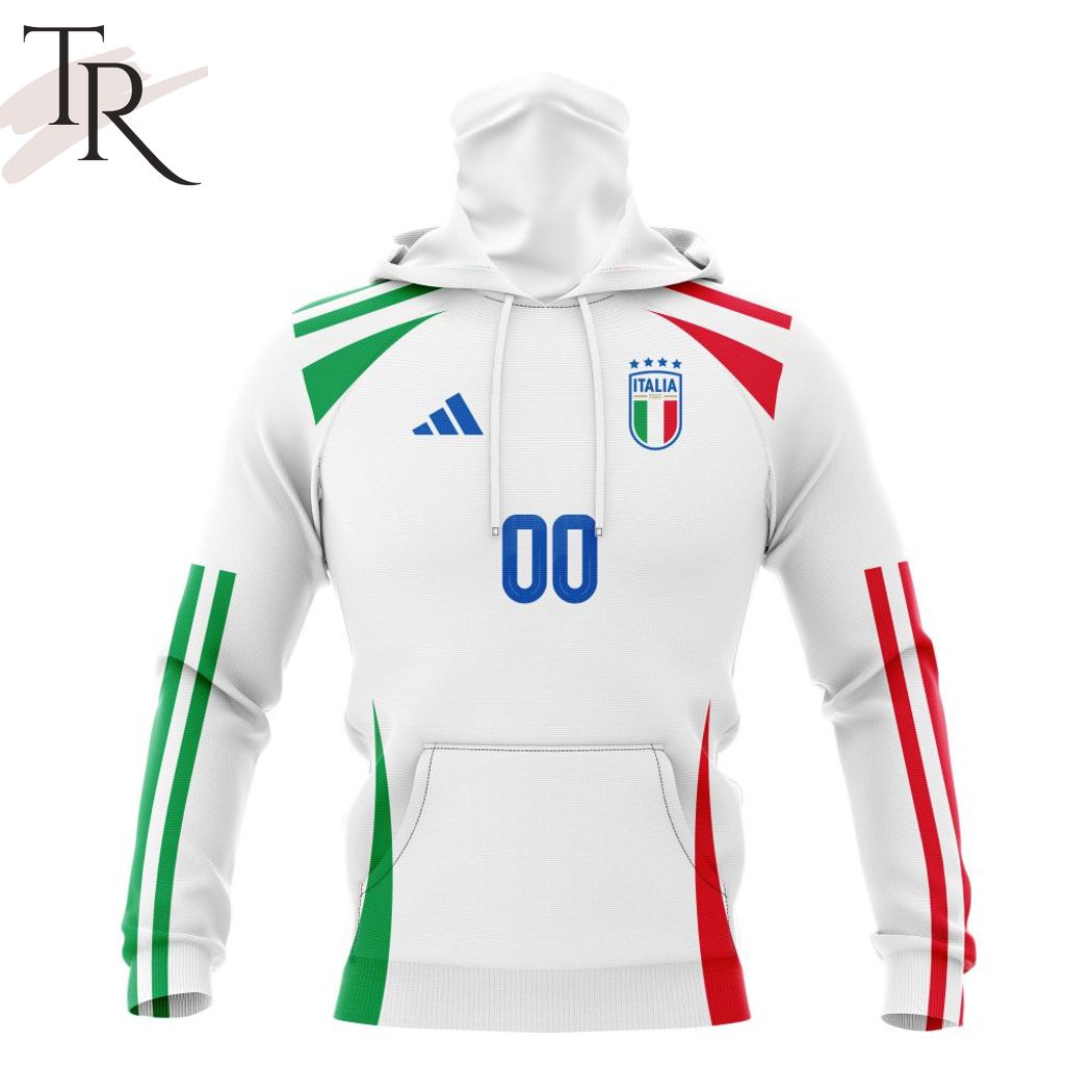 Italy National Football Team Personalized 2024 Away Kits Hoodie