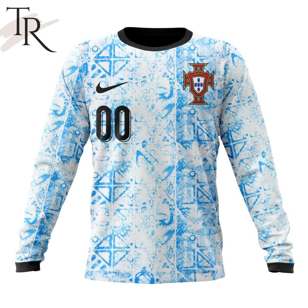 Portugal National Football Team Personalized 2024 Away Kits Hoodie