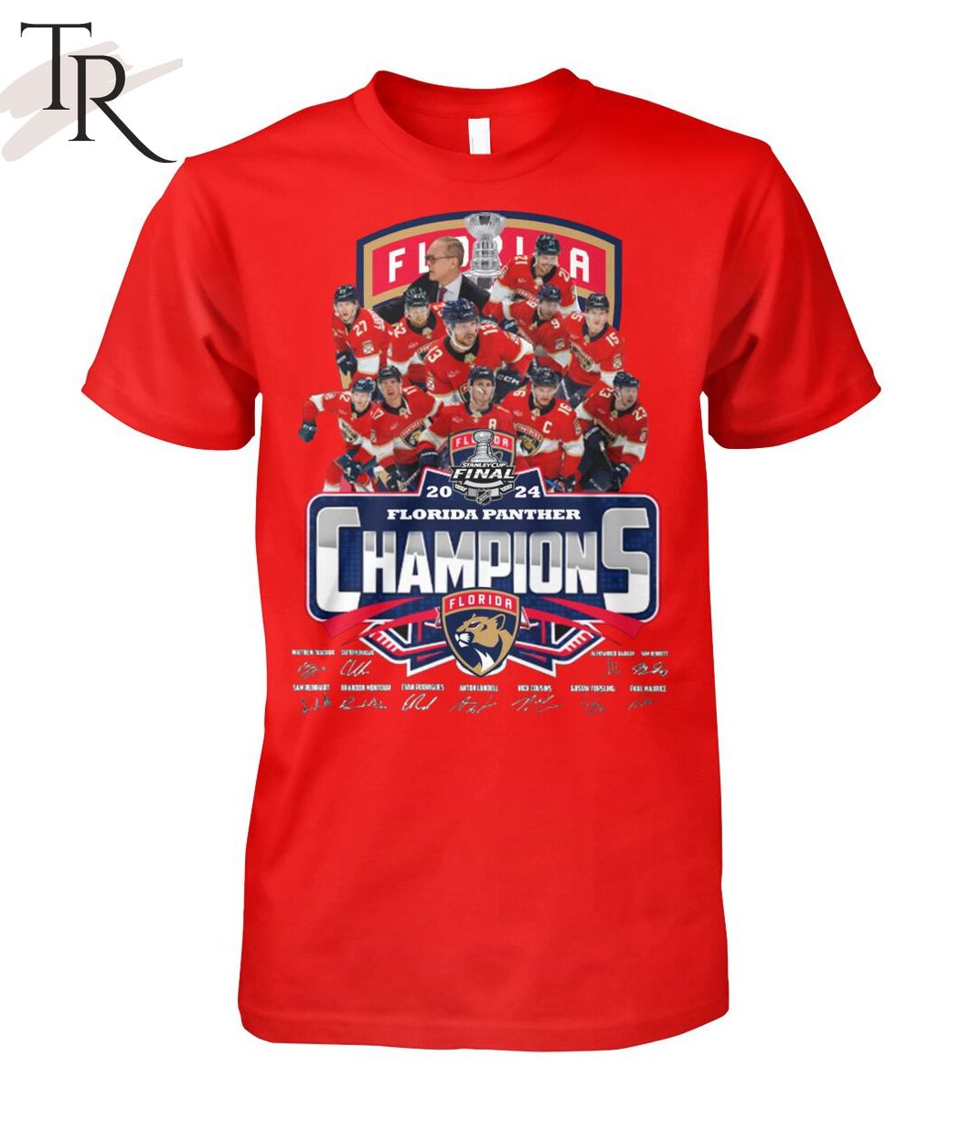 Florida Panthers Stanley Cup Final 2024 Champions T-Shirt