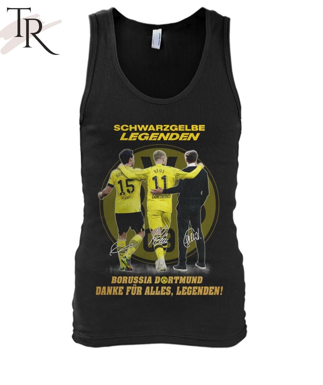 Schwarzgelbe Legenden Borussia Dortmund Danke Fur Alles, Legenden T-Shirt