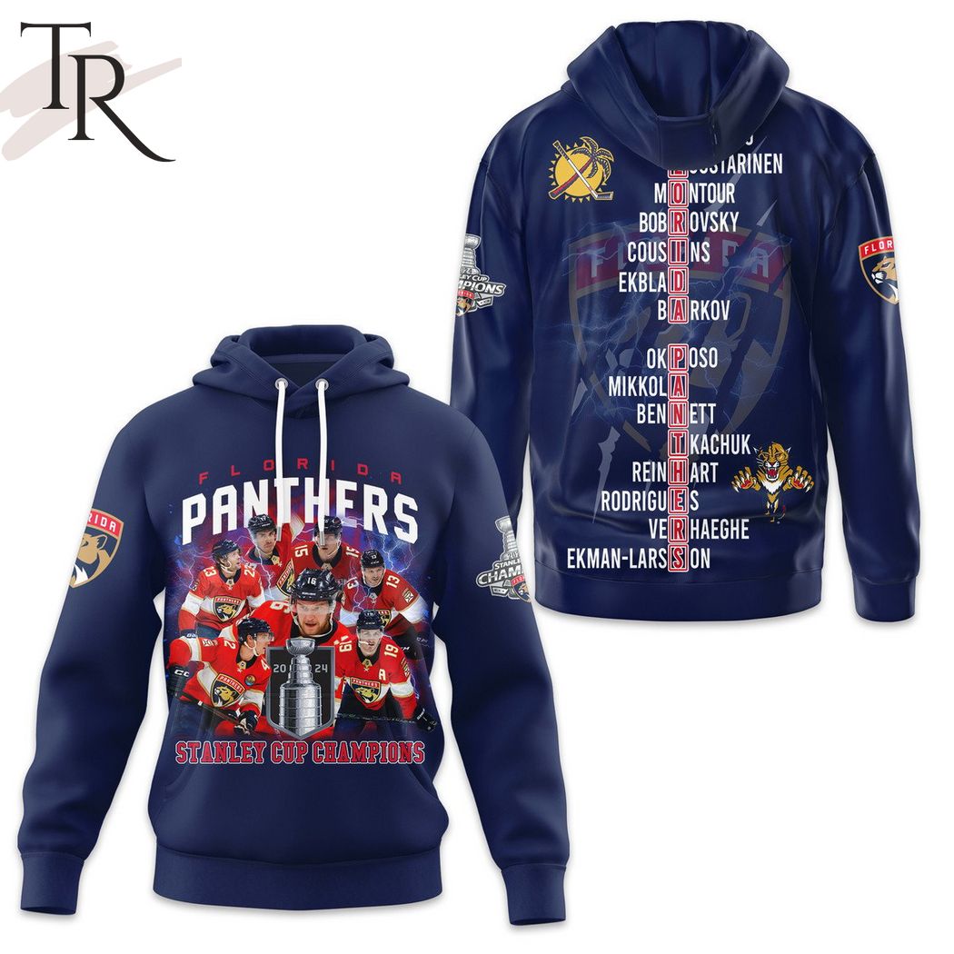 NHL Florida Panthers Stanley Cup Champions Hoodie - Blue