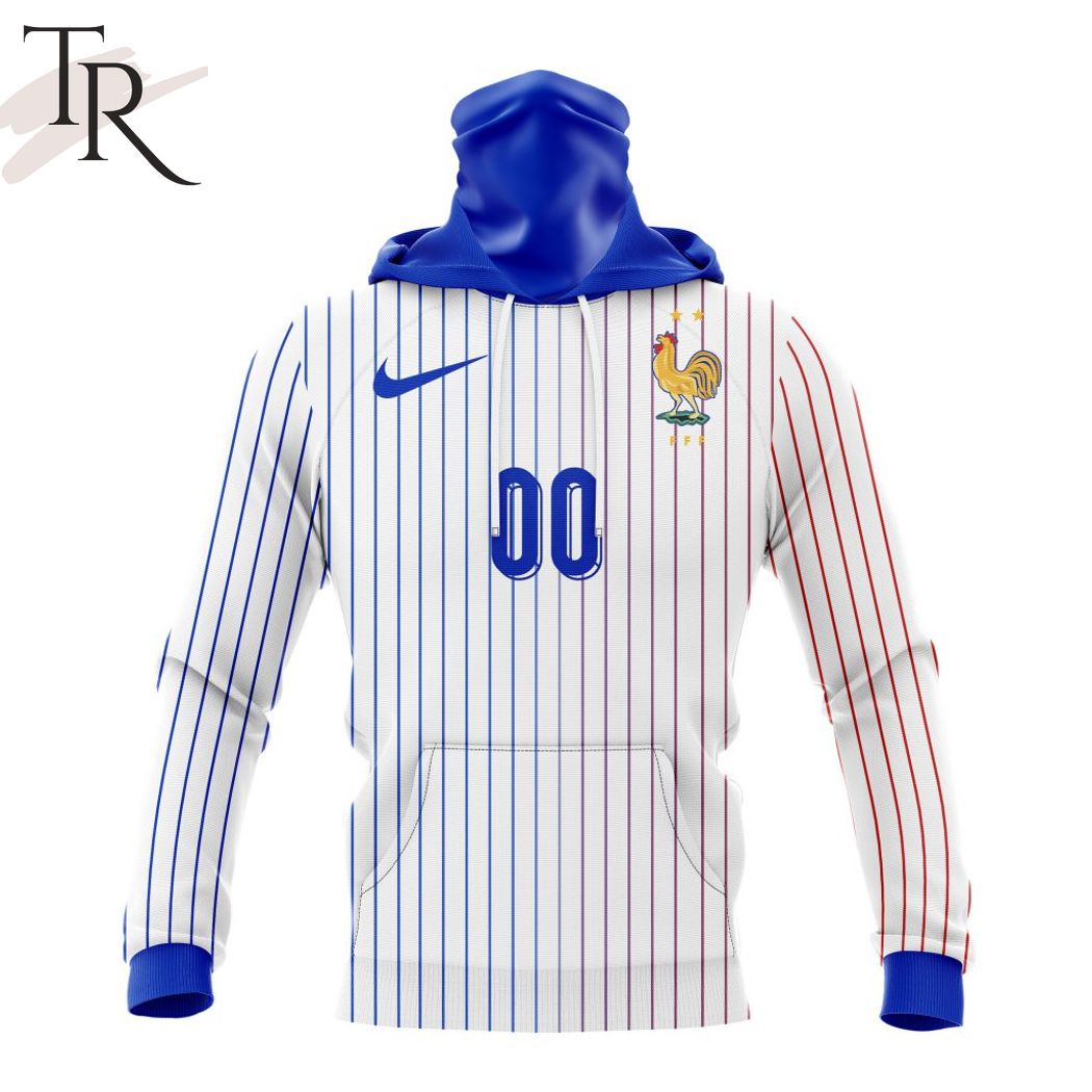 France National Football Team Personalized 2024 Away Kits Hoodie