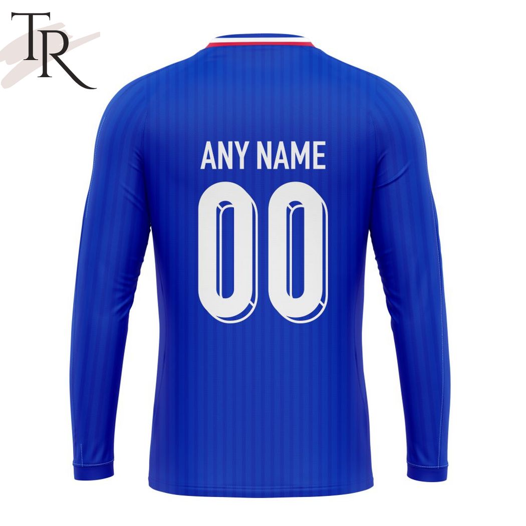 France National Football Team Personalized 2024 Home Kits Hoodie