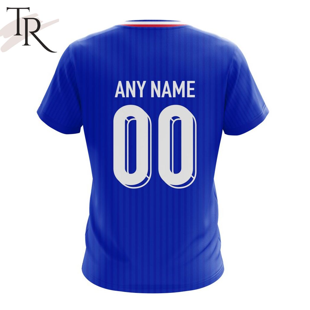 France National Football Team Personalized 2024 Home Kits Hoodie