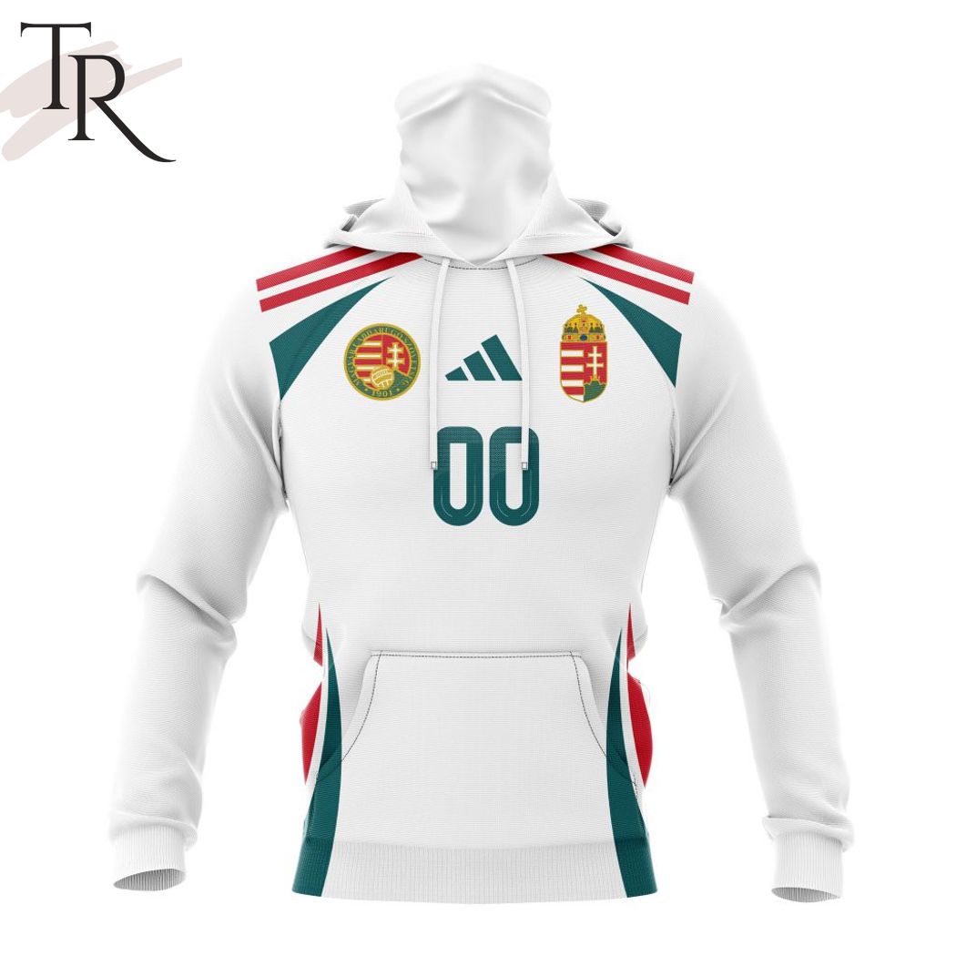 Hungary National Football Team Persoalized 2024 Away Kits Hoodie