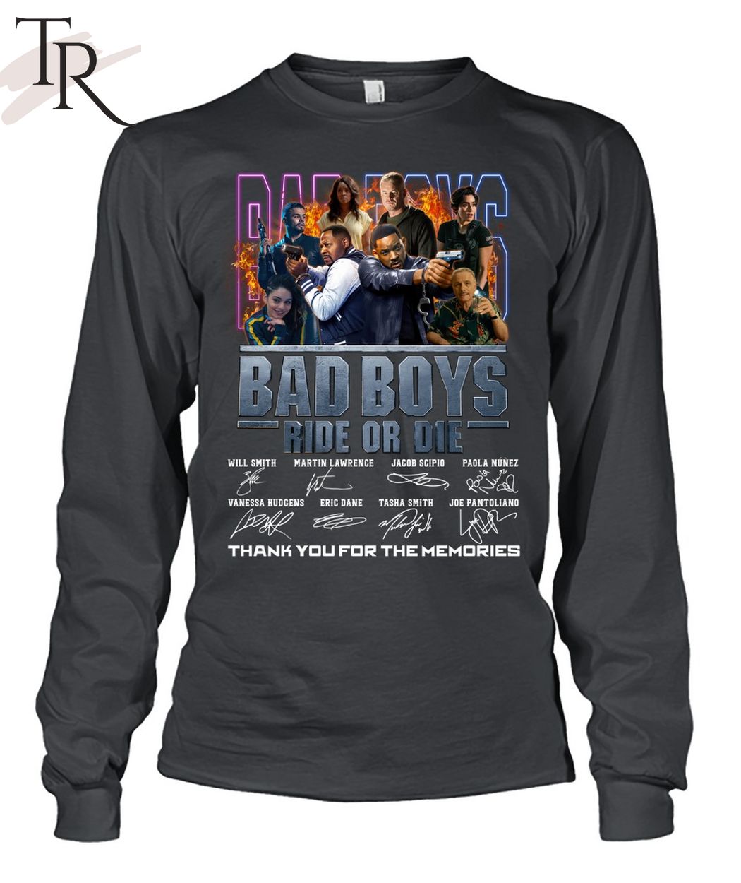 Bad Boys Ride Or Die Thank You For The Memories T-Shirt