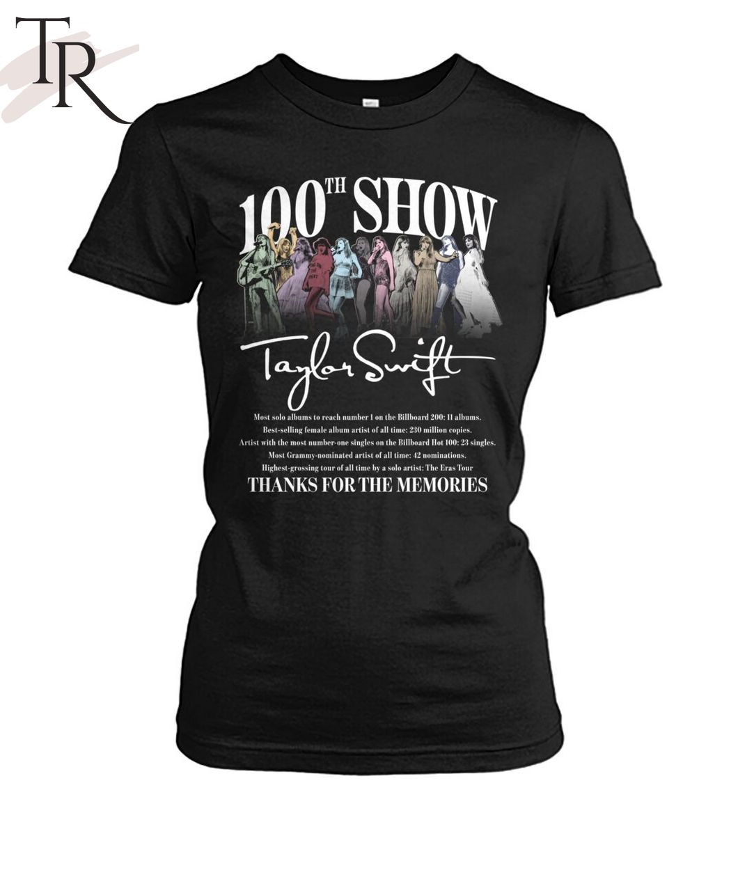 100th Show Taylor Swift Thanks For The Memories T-Shirt
