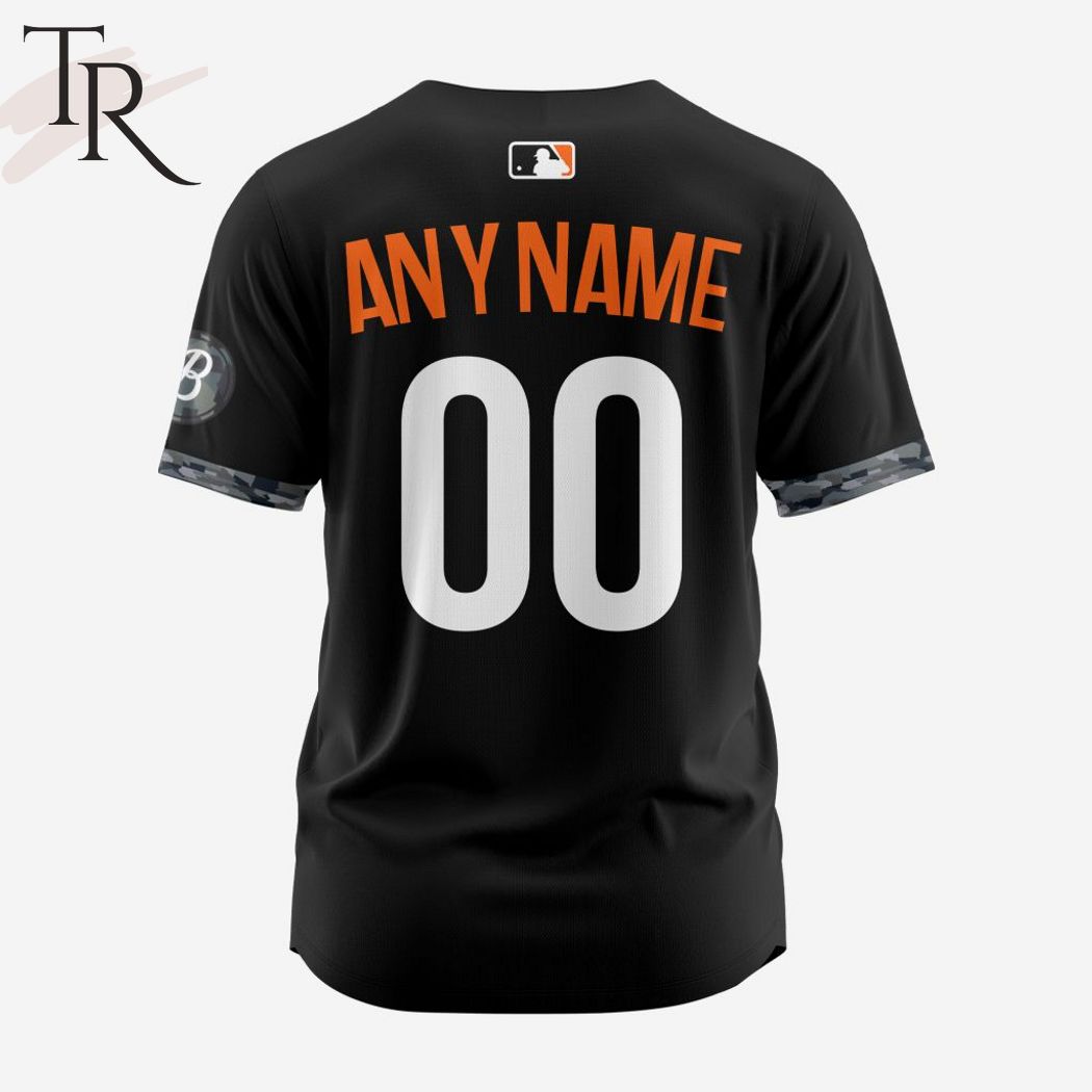 MLB Baltimore Orioles Personalized 2024 City Connect Baseball Jersey Design