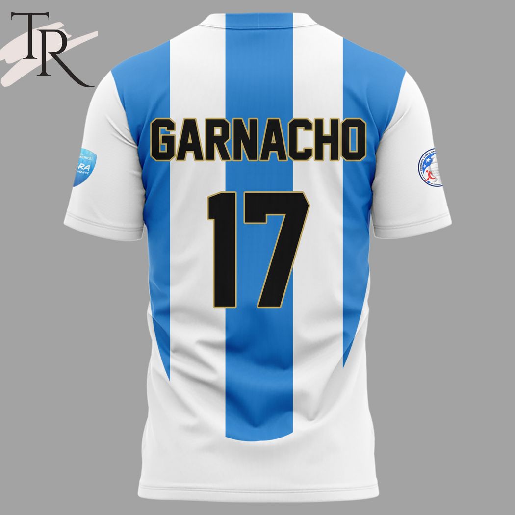 Copa America Argentina 2024 Garnacho Alejandro Football Jersey