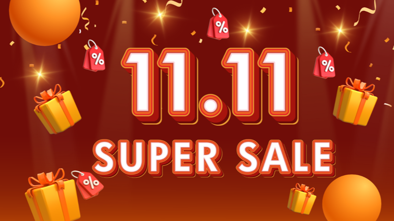 ƯU ĐÃI ĐẶC BIỆT: SIÊU HỘI GIẢM GIÁ - DUY NHẤT NGÀY 11.11.2024