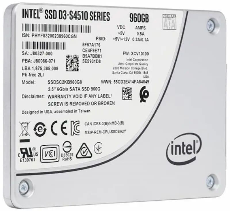 gioi-thieu-tong-quan-o-cung-Intel SSD D3-S4510 Series 960G