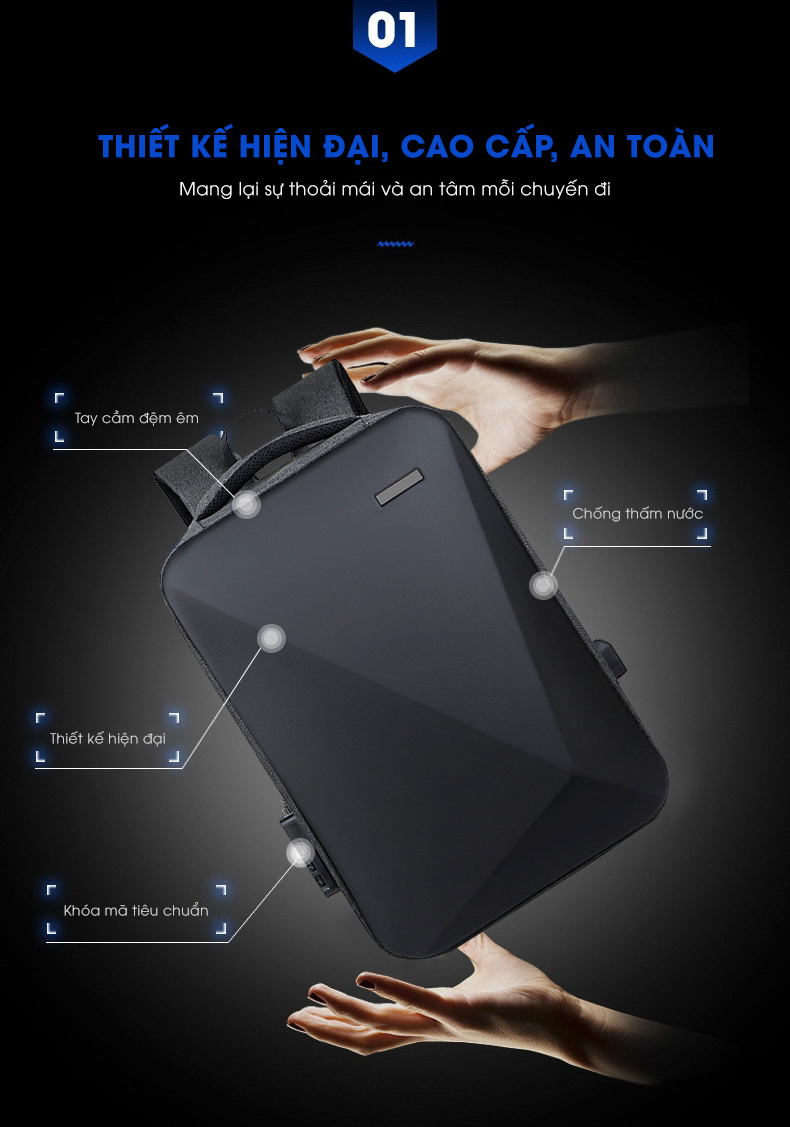 Balo Laptop Chống Trộm