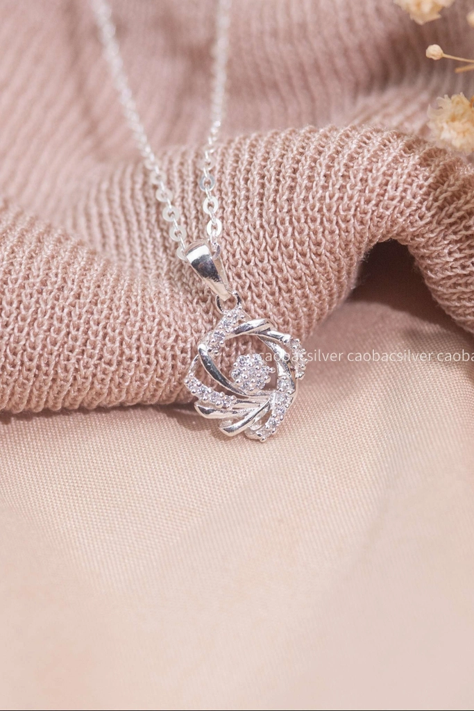 Dây chuyền bạc Love Knot