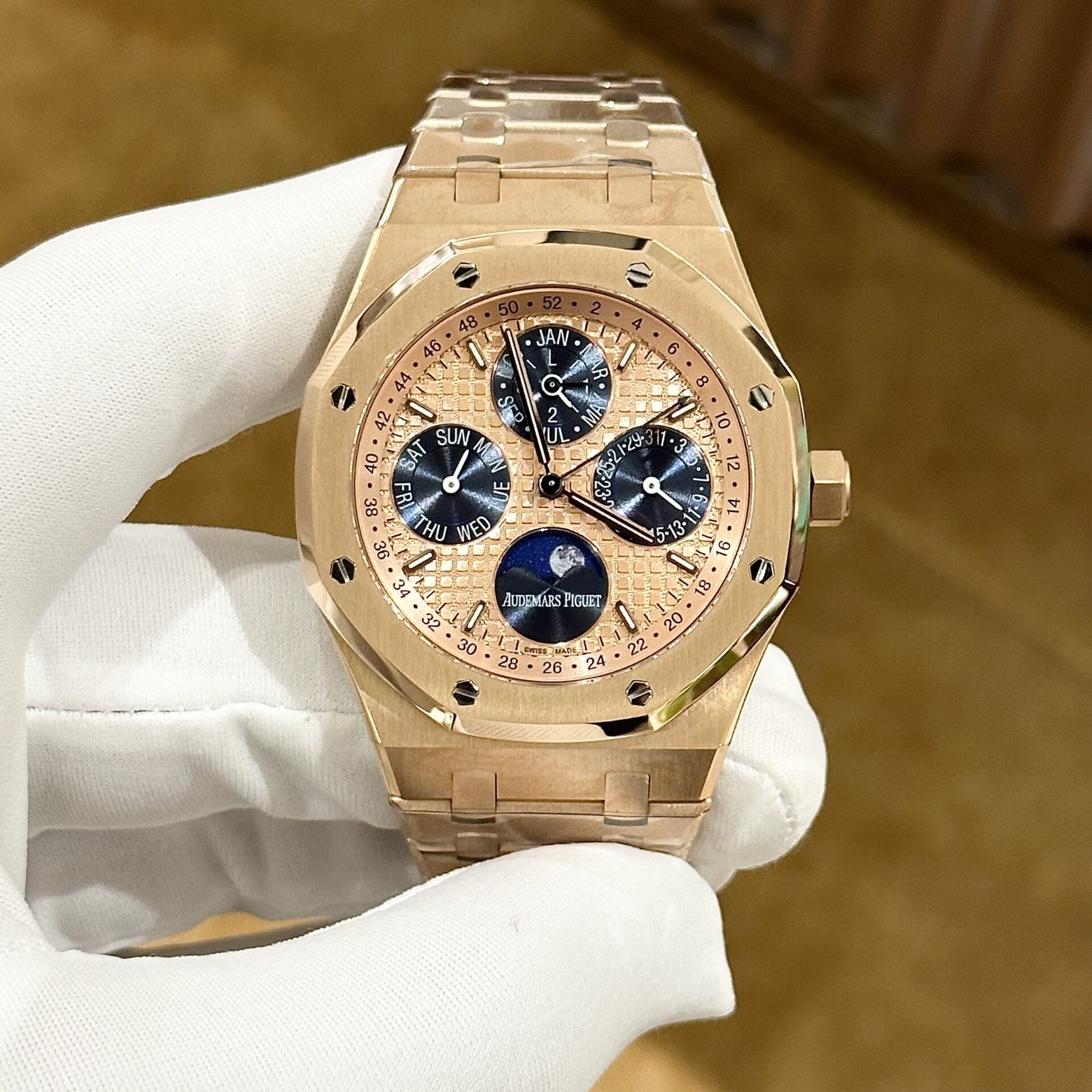 AUDEMARS PIGUET ROYAL OAK 26584OR ROSE GOLD BEST REPLICA 41MM