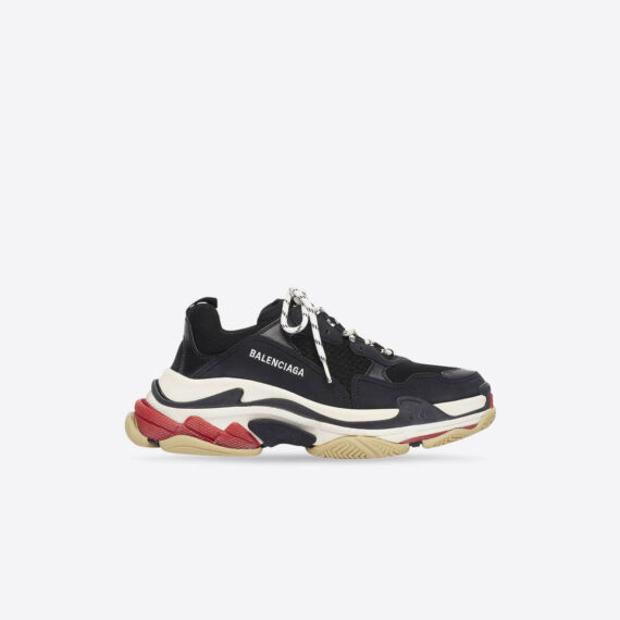 Bl Triple S Trainers In Black For Men And Women Size From US 7 – US 11