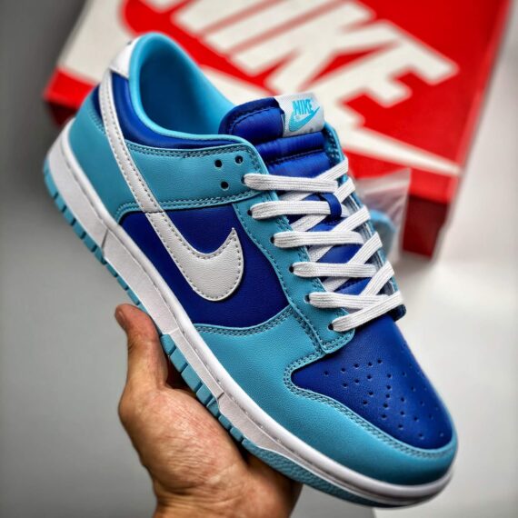 Dunk Low “argon” Flash/white Dm0121-400 Sneakers For Men And Women