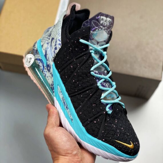 Lebron 18 ‘reflections Flip’ Db8148-100 Sneakers For Men And Women