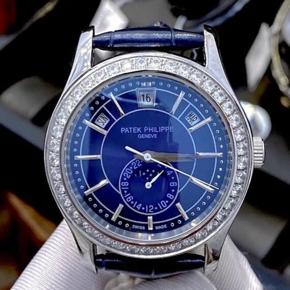 Patek Philippe Blue Mechanical Men’s Watch Patek Philippe Complication
