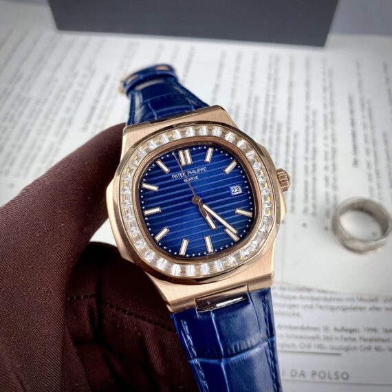 Patek Philippe Nautilus High Quality Men’s Watch In Blue Color 40mm