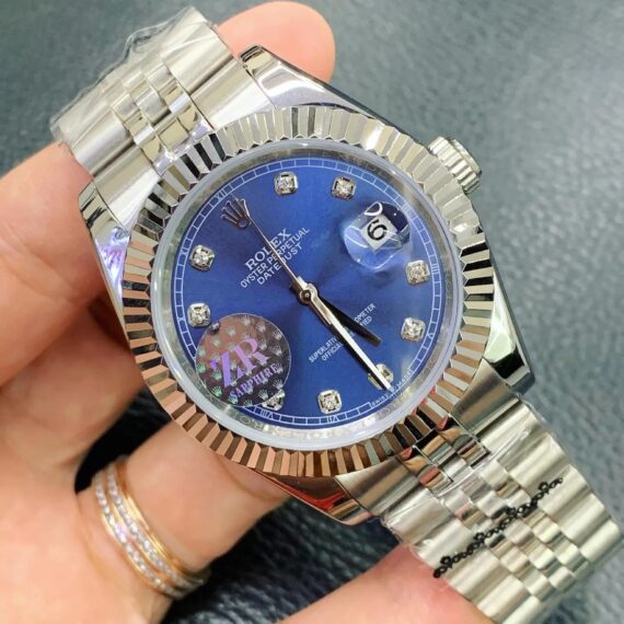 Rolex DateJust Japanese Men’s Watch Blue Dial 38/41mm