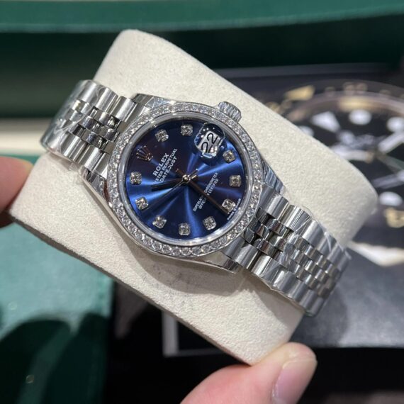 Rolex Datejust Women’s Watch Blue Dial EW Factory 31mm