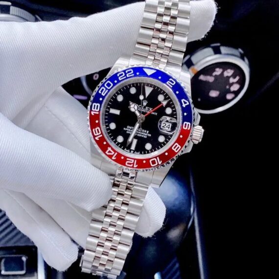 Rolex GMT-Master II Automatic Japanese Metal Strap Men’s Watch 41mm