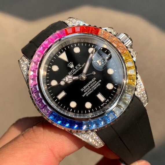 Rolex Submariner Men’S Watch With 7 Rainbow Colors