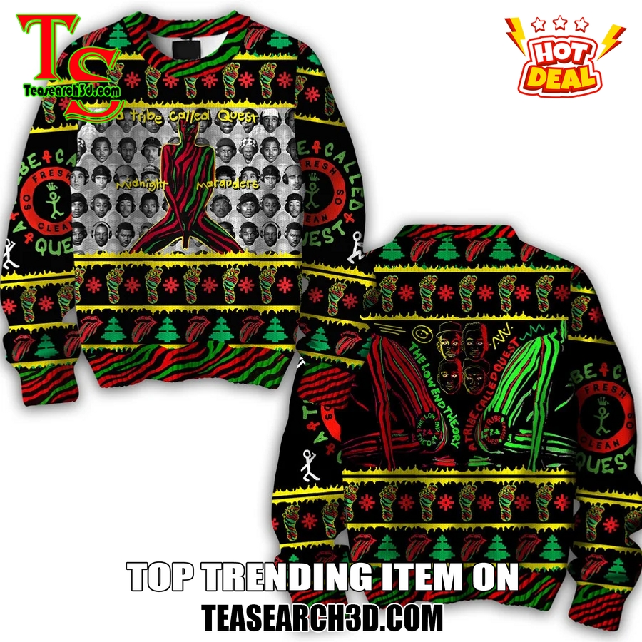 20 Best Winter Sweaters for 2024 On Teasearch3D 2 A Tribe Called Quest Ugly Christmas Sweater
