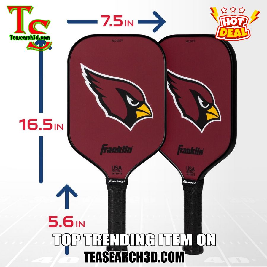 Pickleball Paddle The Ultimate Guide to Finding Your Perfect Paddle 2 Arizona Cardinals NFL Team Custom Name Pickleball Paddle