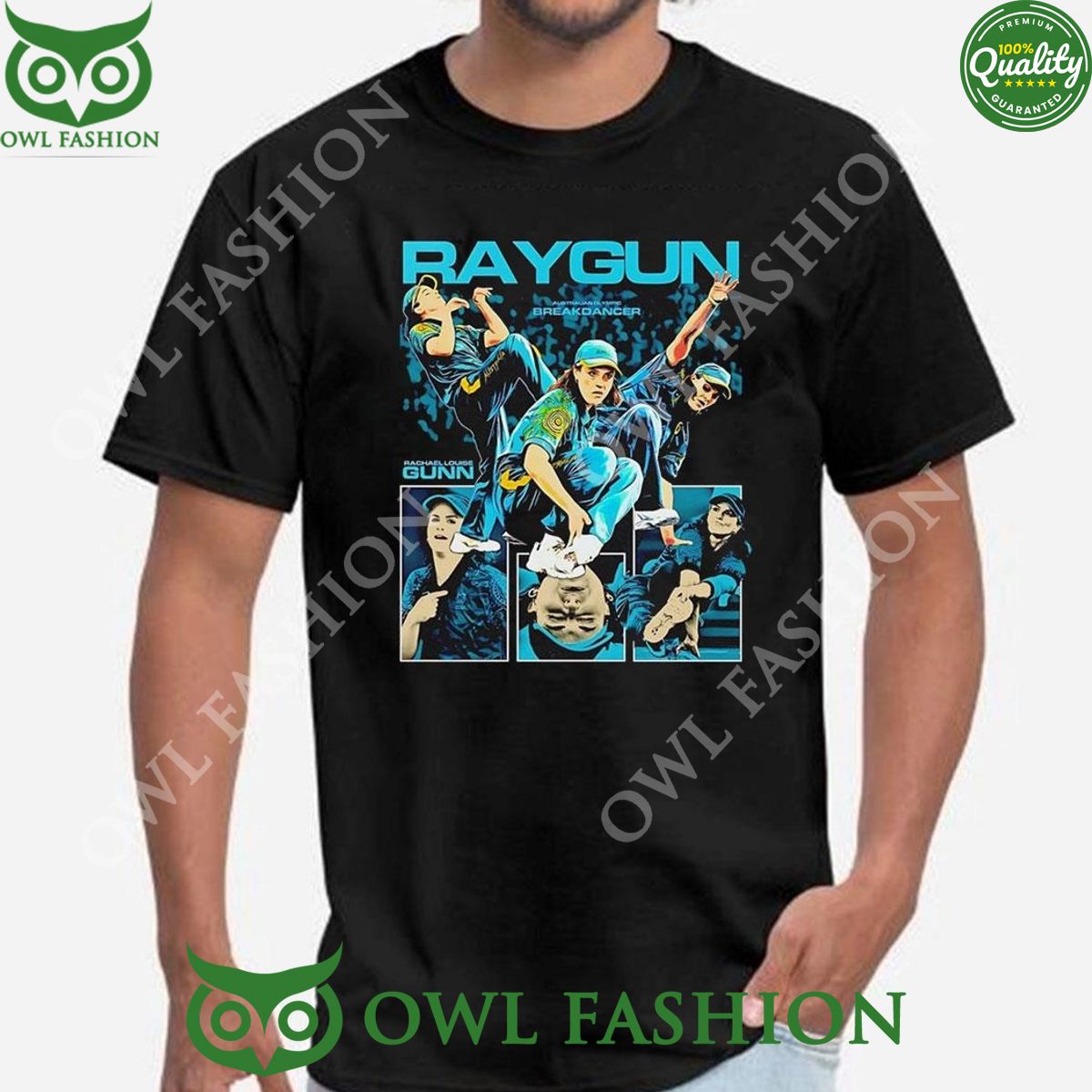 Australian Olympic Breakdancer Raygun Poster 2024 t Shirt