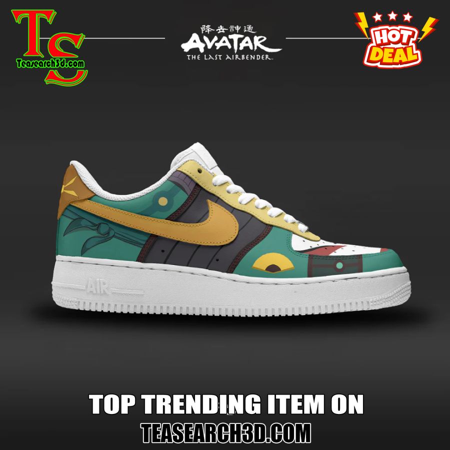 Custom Air Force 1 Sneakers With Best Price 8 Avatar The Last Airbender Suki Custom Air Force 1 Sneaker