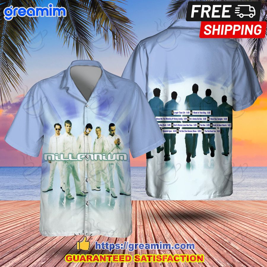 backstreet boys millenium hawaiian shirt 1 BuAeb