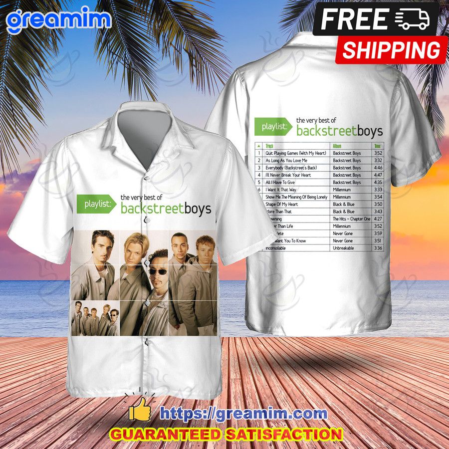 backstreet boys the very best hawaiian shirt 1 JGhQQ