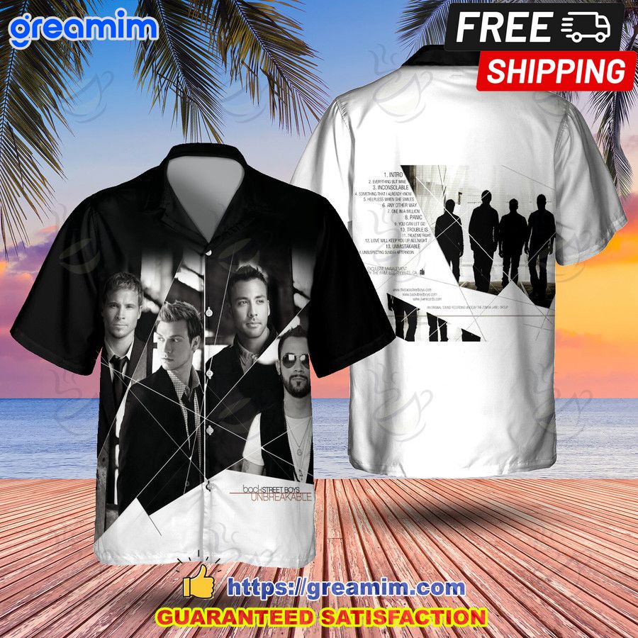 backstreet boys unbreakable hawaiian shirt 1