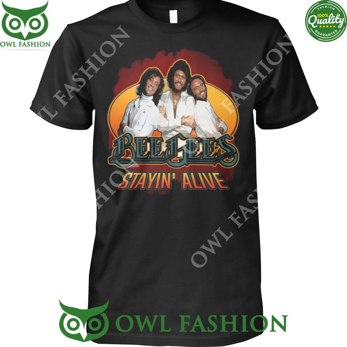 Bee Gees staying alive 65th Anniversary thank you for the memories t shirt