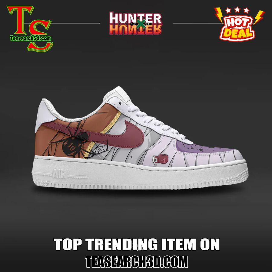 Custom Air Force 1 Sneakers With Best Price 10 Bonolenov Ndongo Hunter x Hunter Custom AF1 Air Force Sneaker