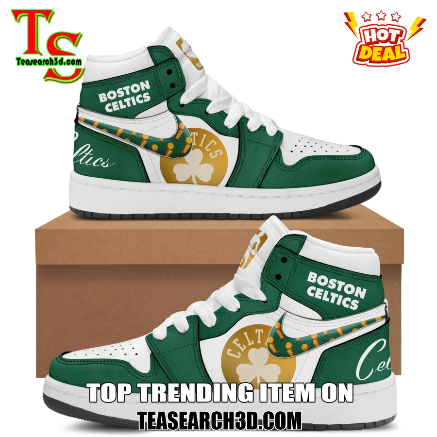 New Trending Air Jordan High Top Shoes 150125 3 Boston Celtics 18X Champions Air Jordan High Top Shoes