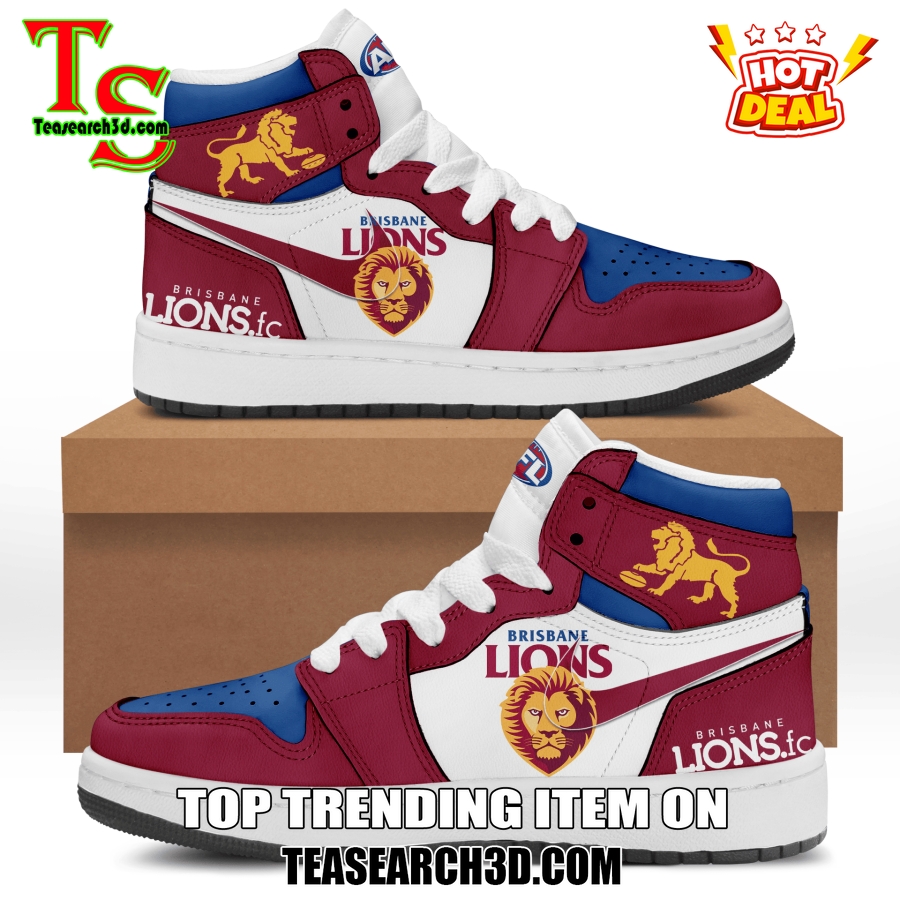 New Trending Air Jordan High Top Shoes 150125 7 Brisbane Lions Air Jordan High Top Shoes