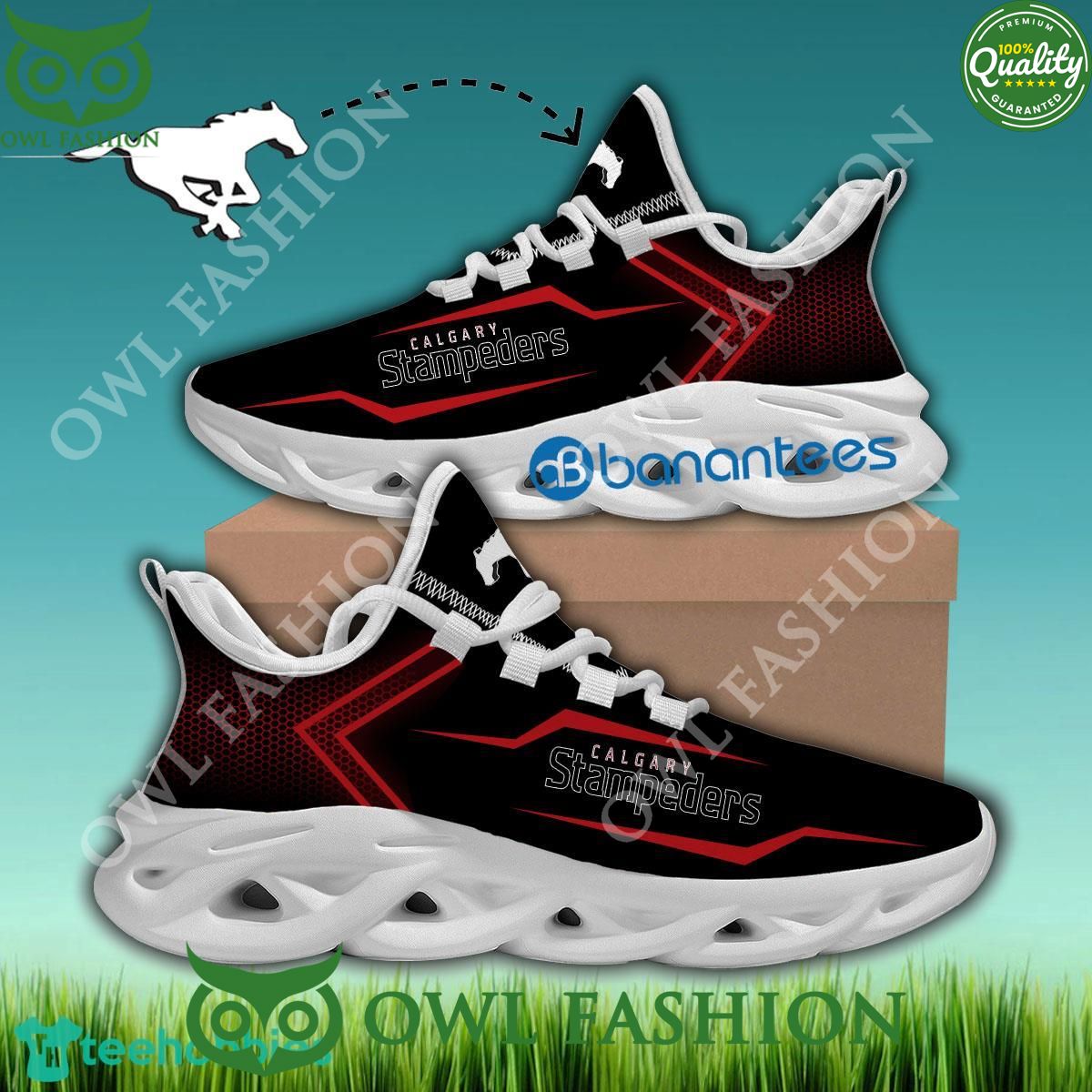 Calgary Stampeders Horse Racing Max Soul Shoes Chunky Sneaker