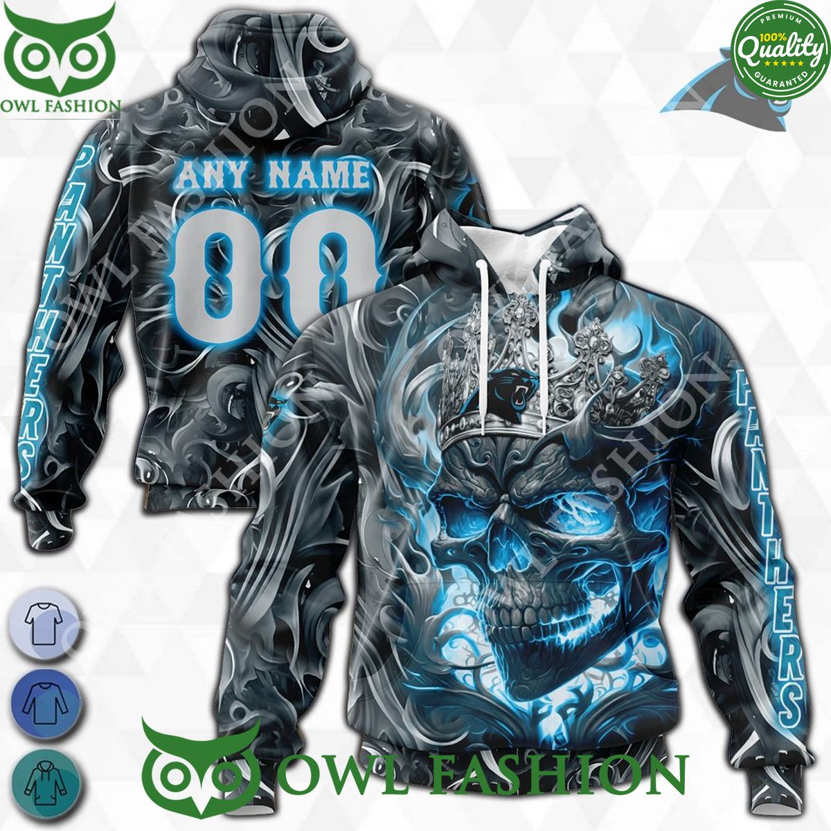 Carolina Panthers Custom Name Number Special Edition Hoodie Shirt