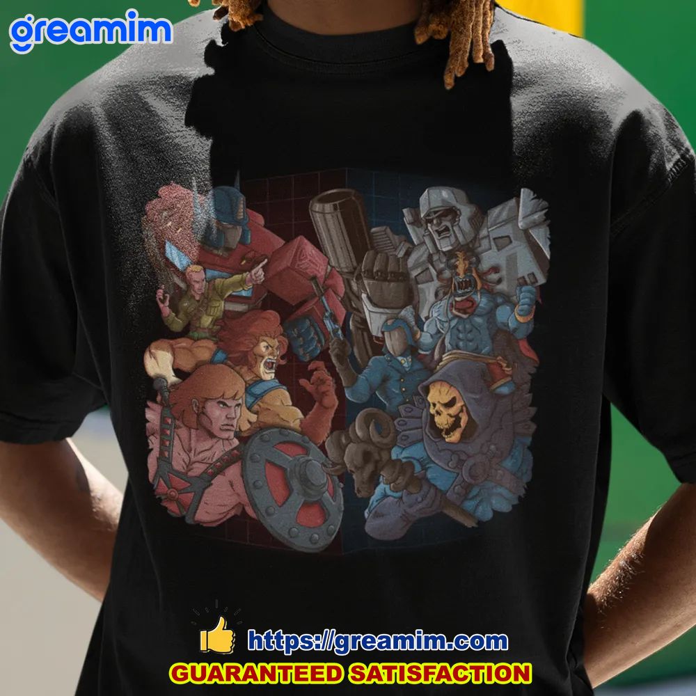 cartoon clash classic unisex shirt 1 bWzru