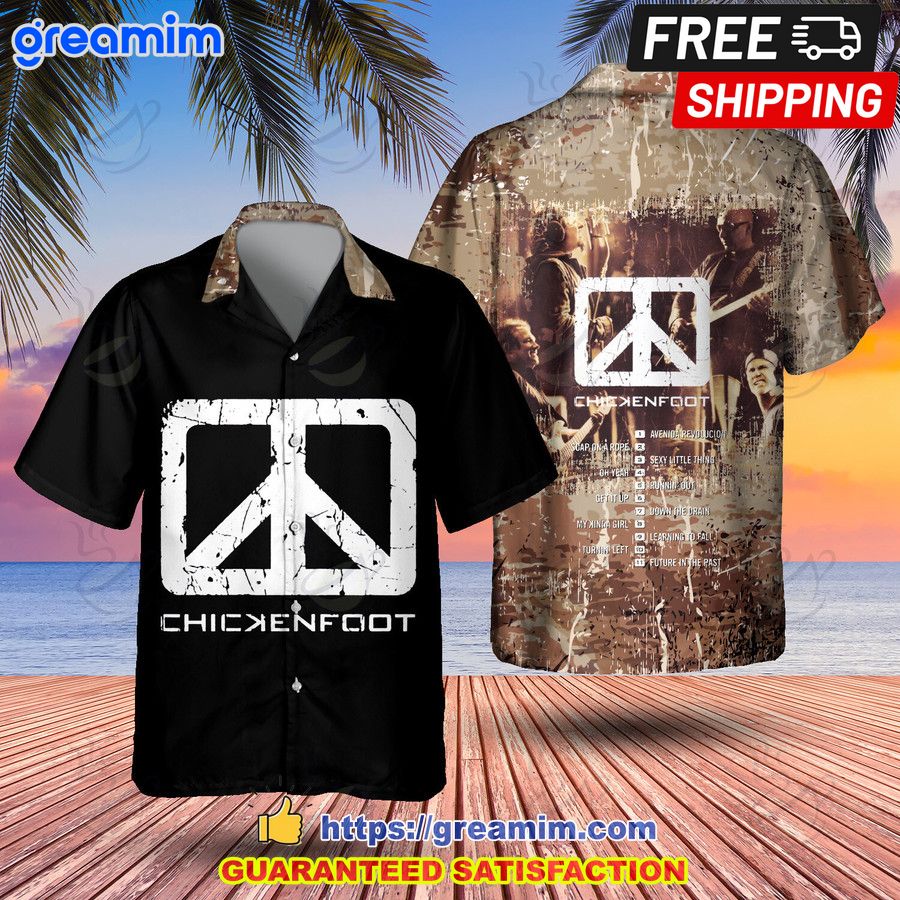 chickenfoot special edition album hawaiian shirt 1 o6HUq