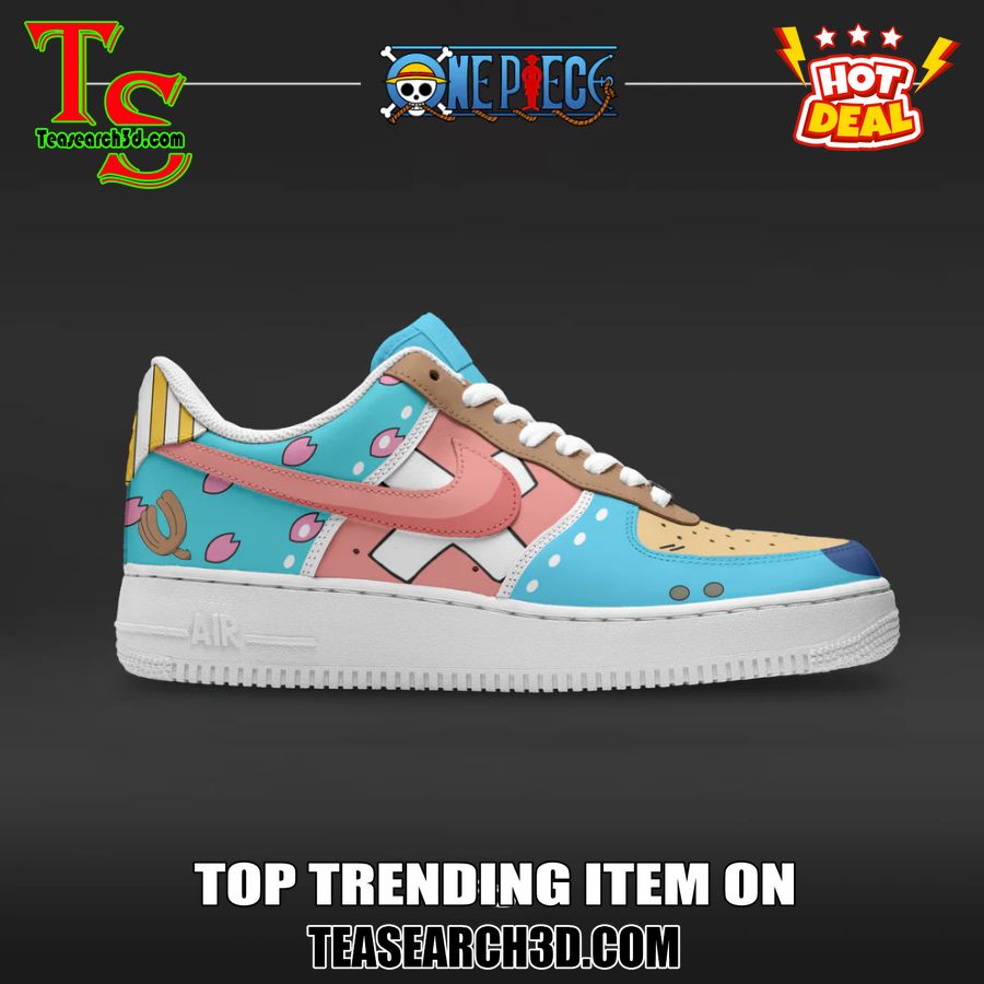 Custom Air Force 1 Sneakers With Best Price 12 Chopper One Piece Custom Nike Air Force 1 Sneakers